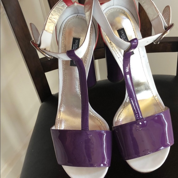 Dolce & Gabbana t-strap platform heels - Picture 3 of 10